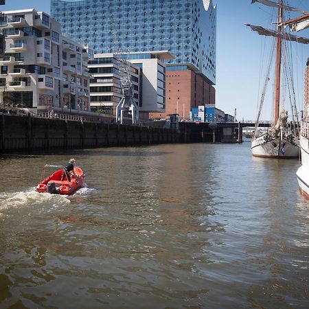 Horus Hausboot Apartman Hamburg Kültér fotó