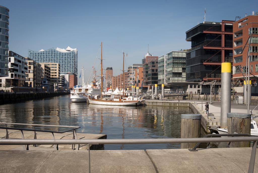 Horus Hausboot Apartman Hamburg Kültér fotó