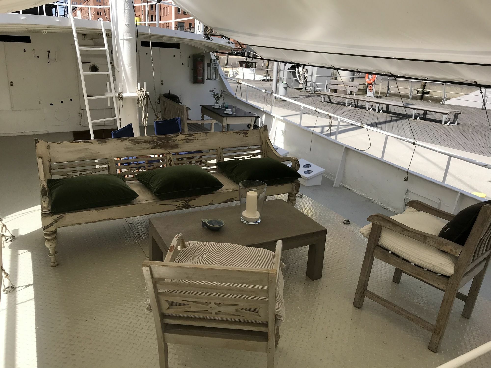 Horus Hausboot Apartman Hamburg Kültér fotó